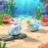 Miniaturas de tiburones lindos para terrarios, paisajismo de acuarios oceánicos, decoraciones DIY y accesorios