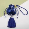 Saco para o Festival do Barco-Dragão Bolsa Vazia Bolsa com Bordado Estilo Antigo Pingente Bolsa Pequena Portátil da Sorte Flor de Ameixa Padrão de Dragão Peônia Bolsa Perfumada Bolsa