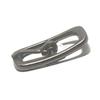 Hebilla cuadrada ovalada de 9 mm de diámetro interior, chapada en plata niebla, hebilla japonesa para joyería, hebilla de zapato de girasol, chapada en plata antigua