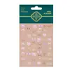 Redanco5D Estampado Estilo Ins Popular Dibujos Animados Pegatinas para Uñas Lindo Estampado de Leopardo Lazo Pegatinas Estéreo para Uñas