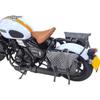 Coche musculoso Wolf adecuado para la bolsa lateral del río Yangtze bobbie400 la bolsa lateral se puede instalar casco casco integral con cerradura marco de liberación rápida modificación