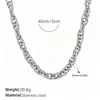Estilo japonês e coreano estilo europeu e americano tecido anel fivela colar terno pulseira de aço de titânio de alta qualidade dos homens e mulheres mesma moda estilo legal
