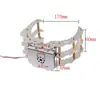 Accesorios Metálicos para Servos, Brazo de Servo de Alto Par, Colección de Accesorios Multifuncionales de un Eje y Dos Ejes para Robots con Brazo Mecánico
