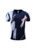 Uniformes de Badminton Respiráveis de Venda por Atacado Extremamente Rápidos, Tops de Tênis de Mesa, Uniformes Esportivos de Treinamento de Manga Curta Estilo Streetwear para Homens e Mulheres