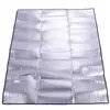 Tapete à Prova de Umidade, Tapete de Piquenique Portátil Espesso para Exterior, Tapete de Dormir para Barraca de Exterior Doméstica com Película de Alumínio para Dormitório de Uma Pessoa, Tapete de Chão Atacado