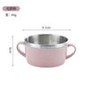 Daoqi 304 Tigela de sopa de trigo de aço inoxidável Anti-escalda Anti-queda Tigela para crianças Household isolado de camada dupla tigela de alimentos para o bebê
