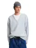 Tricots Falsos de Duas Peças Estilo Preguiçoso Retro para Homens e Mulheres no Inverno, Roupas de Trabalho de Alto Padrão Casuais Misturadas Tricots de Alto Padrão