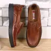 Sapatos de pano do Velho Pequim para homens, para pés largos, sapatos casuais plus size, tamanho extra grande, sapatos masculinos de sola macia, tamanhos 45, 46, 47