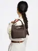 Bolso de Mano para Mujer Estilo Nuevo, Bolso Cruzado de Moda y Versátil, Lujo Ligero, Bolso Cubo de Piel Genuina de Gama Alta de Nicho