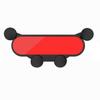 Suporte Interno para Celular de Carro Neutro, para Saída de Ar do Carro, Gravidade, Pode ser Adicionado com Logo, Portátil, Estável, Rotativo e com Ajuste