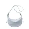 Moda Color-Blocking Elegante de Primavera e Verão 2025 Bolsa Transversal Pu para Mulheres com Zíper, Versátil, Impermeável, Bolsa de Grande Capacidade
