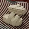 7.0 Zapatillas de Eva que Aumentan la Altura con Sensación de Caminar sobre las Nubes, Sandalias de Tacón Grueso para Uso al Aire Libre en Verano, Nuevo Estilo de Moda para Uso en Casa