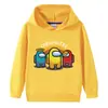 Sudadera con capucha de algodón para niños de primavera y otoño transfronteriza Pulóver de Among Us Suéter infantil estilo coreano