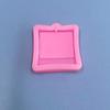Chaveiro Pingente Placa de Identificação Molde de Silicone Pingente de Placa de Identificação DIY Resina Epóxi Molde Epóxi de Cristal