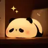 Nueva Lámpara Táctil de Hámster Dibujo Animado Juguete para Aliviar el Estrés Regalo Creativo Luz de Noche Novedad Lámpara de Mesa para Dormitorio