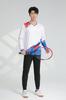 Novo Conjunto de Badminton Outono e Inverno Manga Longa Calças Roupas de Treino Esportivo Masculinas e Femininas Roupas de Tênis e Vôlei Infantis 1899