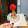 Diadema de Navidad niña falda de gasa de encaje alce sombrero viejo pasador niños foto foto súper lindo broche para el pelo
