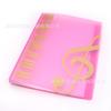Carpeta para Partituras Musicales, Carpeta para Partituras de Piano, Libro de Partituras Musicales, Bolsa para Exámenes, Tamaño A4, 40 Páginas, No Reflectante