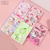5 Libros/Set Lindo Gato KT A5 Página a Color Cuaderno de Tapa Blanda de Páginas Completas Desprendibles Interior a Todo Color Diario Notas Lindas de Alto Valor