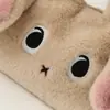 Bolso de Mano de Peluche de Dibujos Animados Bolso de Peluche de Hombro Único Cruzado de Nicho para Niñas Bolso de Peluche Súper Lindo Bolso de Hombro para Viajes
