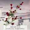 24 Flores Artificiales de Nuevo Estilo Colgantes Invertidas Campana Dorada Flores Falsas Ramas Altas Criptadas Lirio de los Valles Adornos Decorativos para Sala de Estar Flores de Boda Flores en Hilera