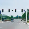 Fabricante de postes de monitoramento atacado postes cilíndricos redondos de 6,8m para estradas, postes para semáforos de rodovia, postes octogonais de semáforo LED