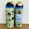 Taza Térmica Owala Freesip Taza de Agua Taza Térmica de Acero Inoxidable con Popote, Taza Móvil, Taza con Tapa Pop-Up, Taza Portátil