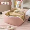 Bolsa de Maquiagem de Grande Capacidade, Portátil, Estilo Ins, Novo Modelo 2023, Bolsa Shell para Armazenamento de Cosméticos e Pincéis de Maquiagem para Viagem