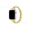 Aplicable a correa inteligente Apple VO diamante metal iwatch3/4/5/6/7 generación Correa Apple Watch 45mm