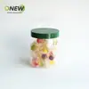 Frasco de plástico PET de 650 ml con forma, frasco para alimentos, frasco de almacenamiento de grado alimenticio, botella de alimentos transparente, frasco cuadrado