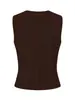 Ropa de Mujer Transfronteriza Europea y Americana de Alto Peso Hecha a Medida, Chaleco Cardigan de Verano Sexy Estilo Chica Caliente, Chaleco sin Mangas