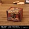 Mini Caixa de Armazenamento Vintage Estilo Chinês Caixa de Joias Embalagem de Joias Caixa de Presente Artesanato em Madeira Adereços de Cinema e Televisão