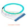Cable de fibra óptica multimodo SC/LC/FC/ST OM 30000 Mega de 12 núcleos