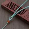 Cordón Delgado Minimalista de Jade, Cordón de Cuello Tejido a Mano Ajustable para Hombres y Mujeres, Venta al por Mayor
