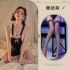 Novo Uniforme Sexy Transparente Gaze Macia Costas Abertas Renda Avental Fantasia Cosplay
