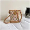 Bolso de Mano Transfronterizo para Mujer, Bolso Clásico con Monograma de Papas Fritas, Bolso Cruzado para Teléfono de un Solo Hombro, Ligero, Sencillo, Versátil, Bolso para Mujer, Lujo Ligero