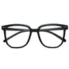 Marco de Diseño de Grano de Arroz Popular de Moda Marco Negro Liso Versátil de Cambio de Color Inteligente Gafas Ultraligeras Artísticas
