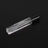 Botella de recarga de perfume cuadrada de vidrio de 10 ml, botella vacía con pulverizador portátil, botella de muestra de viaje, suministro directo del fabricante, en stock