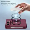 Adecuado para Funda de Teléfono Magnética Duo para iPhone, Funda Protectora Magnética Integral Anti-Caídas para Funda de Teléfono Plegable Apple