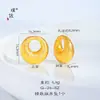 Pu Zuo Jiu no se decolora oro accesorios DIY cadena de suéter para mujer de alta gama otoño e invierno colgante tuo tuo dorado cepillado
