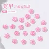DIY Resina Colorida Flor de Cinco Pétalas Nail Art Joia Celebridade da Internet Estilo Quente Gelo Transparente Estéreo Flor Grande e Pequena Joia de Diamante para Unha