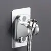 Suporte de chuveiro transfronteiriço não perfurado para banheiro, suporte fixo para chuveiro, acessórios para chuveiro, cabide, base para chuveiro