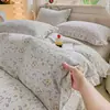 2026 Novo Modelo Classe A Cobertor de Cama com Fio Bouclé Conjunto de Quatro Peças