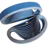 Banda de Lijado Mitsubishi Blue Óxido de Aluminio Abrasivo para Acero Inoxidable, Madera, Cepillado de Metal, Pulido Fino, Banda de Lijado Resistente al Desgaste