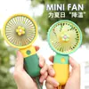 Ventilador Pequeño de Mano, Mini Ventilador Portátil Recargable para Oficina, Ventilador de Escritorio Silencioso USB para Residencias Estudiantiles