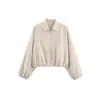 Moda europea y americana transfronteriza para mujer, superventas de AliExpress, chaqueta acolchada con cremallera de nueve colores de moda