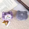 Muñeco de peluche de tigre bordado lindo, adorable juguete de animal de dibujos animados, accesorio para la cabeza, broche, colgante y accesorio DIY