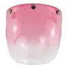 Óculos à Prova de Vento com Lentes Bolha, Óculos de Sol Transparentes Meio Capacete, Óculos à Prova de Vento, 4 Capacetes, Capacete Bobo Retro Universal 3