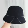 Chapéu Coreano, Cor Sólida, Emagrecimento Facial, Chapéu de Tricô com Laço para Mulheres, Moda de Verão Novo Estilo, Proteção Solar, Chapéu de Pescador Versátil