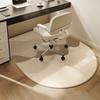 Alfombrilla para pies hogar dormitorio sala de estar silla de computadora alfombrilla para pies resistente al desgaste antideslizante insonorizada de aspecto lujoso alfombra de terciopelo cristal al por mayor